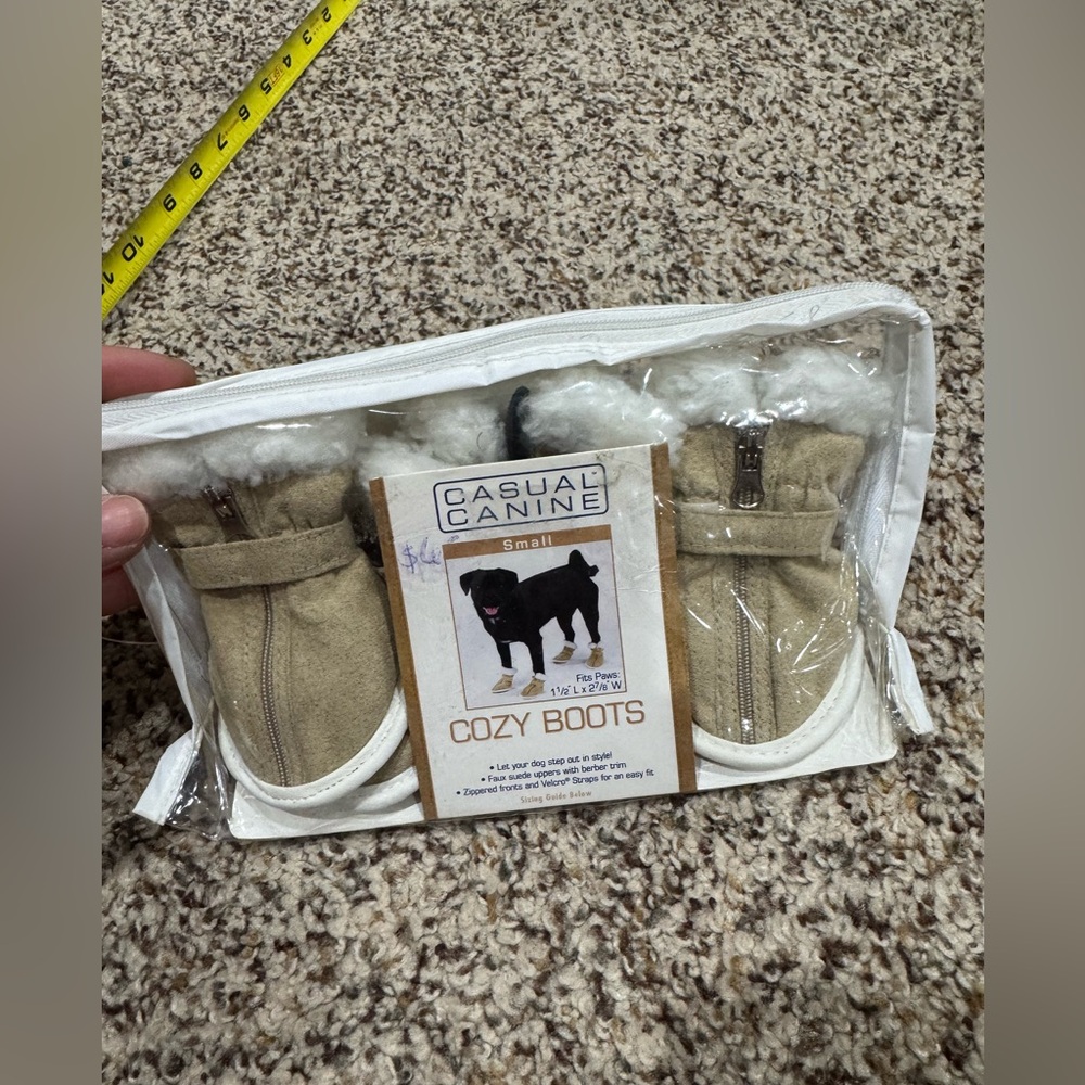 NWT Casual Canine Tan and White Underwear & Socks